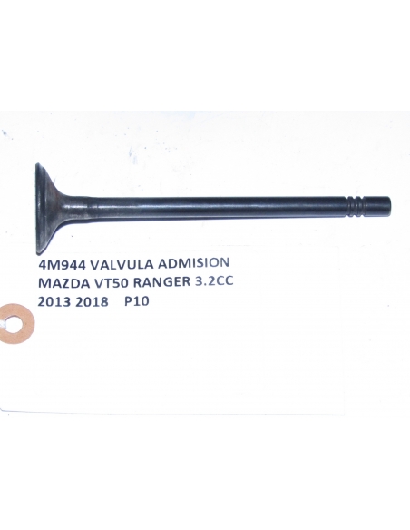 VALVULA ADMISION 3O MM MAZDA BT50 RANGER 3.2 DIESEL  2013  2018