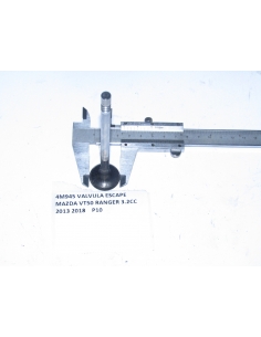 VALVULA ESCAPE 25,5 MM MAZDA BT50 RANGER 3.2 DIESEL 2013 2018