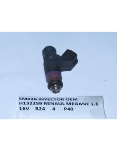INYECTOR OEM H132259 RENAULT MEGANE  MOTOR K4M 1.6  16V