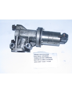 VALVULA EGR ELECTRICA  HYUNDAI TERRACAN KIA CARNIVAL MOTOR J3 CRDI 2.9 DIESEL  2003 2007