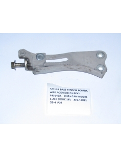 BASE TENSOR BOMBA AIRE ACONDICIONADO S40140A CHANGAN MD201 1.2CC DOHC 16V 2017 2021