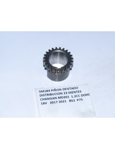 PIÑON DENTADO DISTRIBUCION 23 DIENTES CHANGAN MD201 1.2CC DOHC 16V 2017 2021