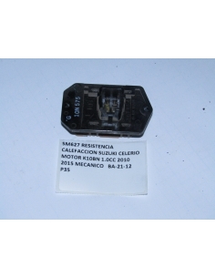 RESISTENCIA CALEFACCION SUZUKI CELERIO MOTOR K10BN 1.0CC 2010 2015