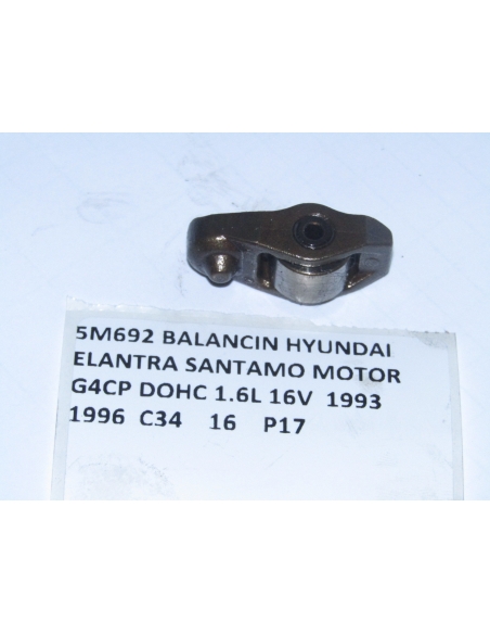 BALANCIN HYUNDAI ELANTRA SANTAMO MOTOR G4CP DOHC 1.6L 16V  1993 1996