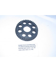 POLEA DISTRIBUCION HYUNDAI ELANTRA SANTAMO MOTOR G4CP DOHC 1.6L 16V  1993 1996