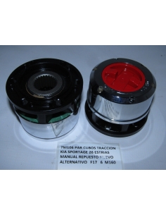 PAR CUBOS TRACCION KIA...
