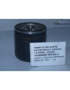 FILTRO ACEITE MOTOR RENAULT...