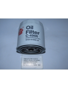 FILTRO ACEITE GREAT HAVAL...