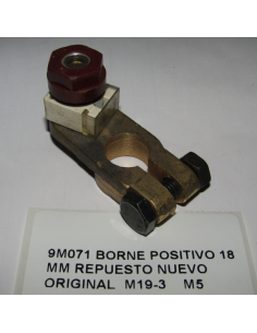 BORNE POSITIVO 18 MM