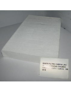FILTRO CABINA JAC POLEN...