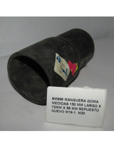 MANGUERA GOMA MEDIDAS 150...
