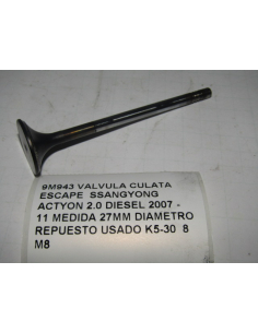 VALVULA CULATA ESCAPE...