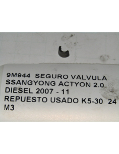 SEGURO VALVULA SSANGYONG...