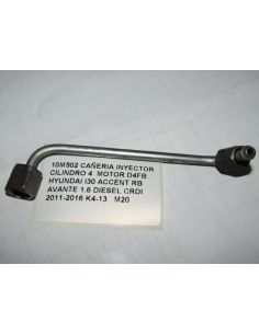 CAÑERIA INYECTOR CILINDRO 4...