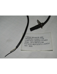 SENSOR ABS TRASERO CONECTOR...