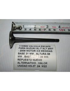 VALVULA ADMISION PARA...