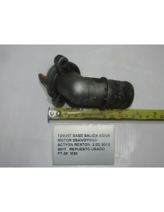 BASE SALIDA AGUA MOTOR...